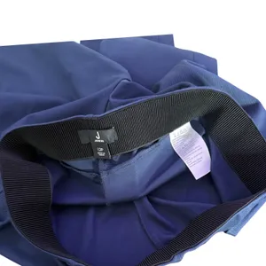 Jason Wu Blue Ponte Knit Pintuck Pants Size 12 P Pull On‎ Ankle Preppy Office thumbnail 9