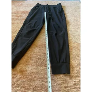 DYI Women’s Black High Waist Jogger Pants Size S Stretch Cuffed Activewear thumbnail 4