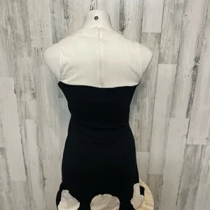 Adore Black white dress thumbnail 3