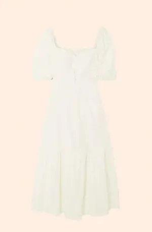 1HR SALE ⚡Reformation Rutherford Dress (White) thumbnail 2