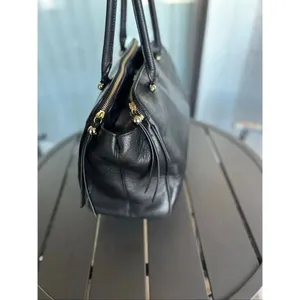 Kate Spade NY Textured Black Leather Satchel thumbnail 14