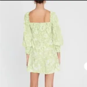 Faithfull The Brand Arianne Mini Dress | Long Sleeve‎ Romantic Puff Sleeve thumbnail 3