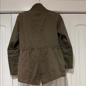 Boden Army Green Kentwell Coat size small‎ thumbnail 8