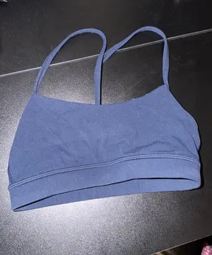 Lululemon Sports Bra Y Flow Black thumbnail 1