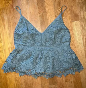 Abercrombie & Fitch Lace Tank Top thumbnail 1