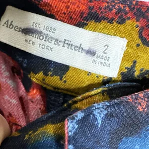 Abercrombie And Fitch Pants Womens 2 Wide‎ Leg Floral Lightweight Comfort CP24 thumbnail 5