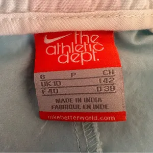 Nike Cargo Shorts Light Blue Women’s 6 Y2K 100% Cotton Chino thumbnail 6