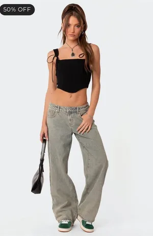 Edikted Jeans Low-Rise thumbnail 1