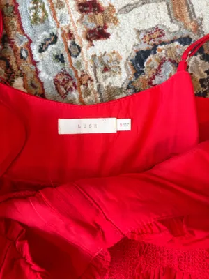 Lush Red Maxi Dress thumbnail 2