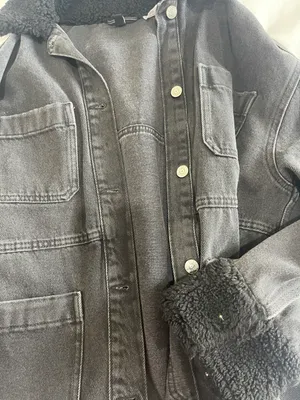 Hennes & Mauritz Black Jean Jacket thumbnail 2