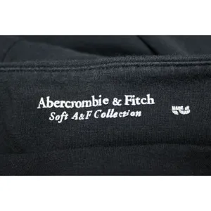 Womens Abercrombie & Fitch Soft A&F Black Crew Neck Long Sleeve Bodysuit Size S thumbnail 3
