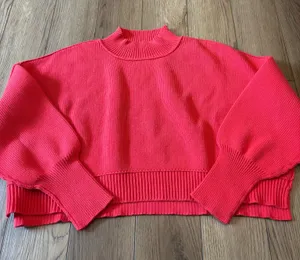 Cropped boutique sweater Red thumbnail 1