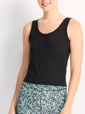 Threads 4 Thought Leira Luxe Jersey Tank Black Large NWT STITCH FIX thumbnail 1