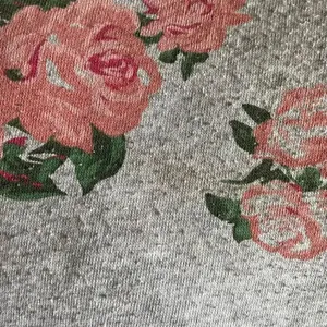 Miss Chievous Gray Pink Roses Chabby Chic Romantic SZ XL #1790 thumbnail 7