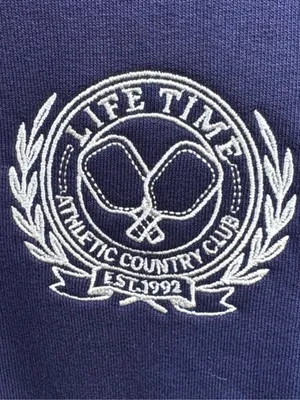 NWT EVEREVE X Lifetime 1/4 Zip Embroidered Logo Sweatshirt Navy Size XL thumbnail 6