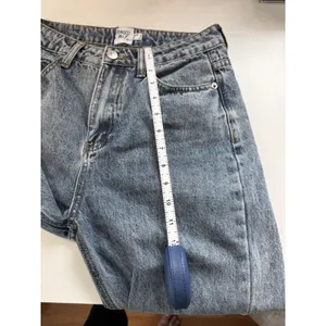 Princess‎ Polly High Waisted Straight Leg Distressed Knee Rip Jeans Light Wash 2 thumbnail 8