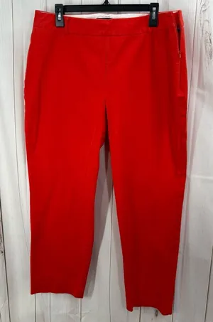 Talbots Women’s 16 Coral Orange Heritage Dress Pants thumbnail 1