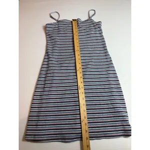 Hollister Striped Ribbed‎ Bodycon Mini Dress Sleeveless Casual Summer Size S thumbnail 2