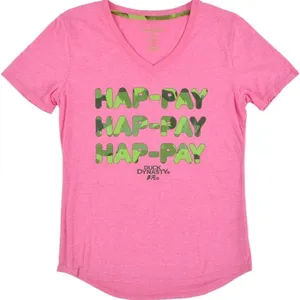 Duck Dynasty Pink Short Sleeve Tee Shirt (M) thumbnail 1