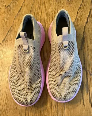 Allbirds Women’s Tree Dasher Sneakers Gray/Pink TD1W8 thumbnail 1