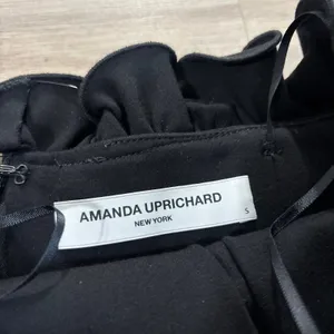Amanda Uprichard Black Envy Mini Dress Women Size Small thumbnail 5