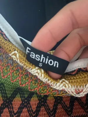 Fashion Size S Multi-Color Chevron Knit Maxi Dress thumbnail 3
