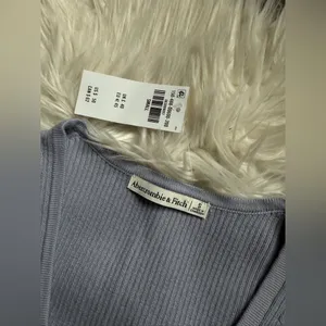 Abercrombie & Fitch tie front sweater vest thumbnail 6