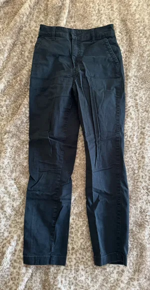 Abercrombie Black Work Pants thumbnail 1