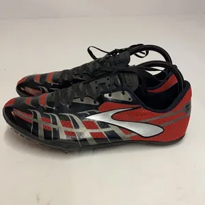 Brooks PR Sprint‎ 3 Track Shoe, Red/Black/Silver A12 thumbnail 3