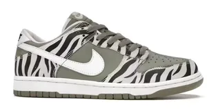 Nike Dunk Low Pro Daktari 2003 Olive Men's Zebra Size: 6 thumbnail 1
