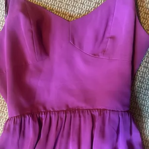 Joanna August Ceremony large fitted bodice sash full skirt bridesmaid open back thumbnail 3