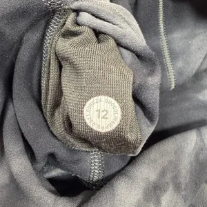 Lululemon Align Super High-Rise Crop 21” Diamond Dye Black Gray Size 12 thumbnail 4