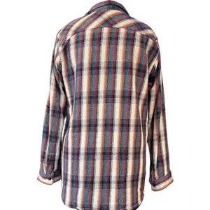 Burton Grace Sherpa Plaid Flannel Shirt Jacket Fleece Lined Shacket Size S thumbnail 5