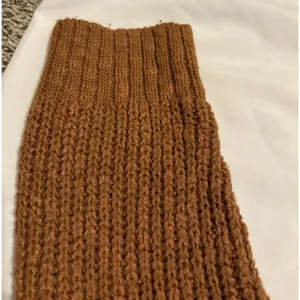 Arizona Jeans Women's Cropped Knitted Cardigan Sweater L Rust Brown Color thumbnail 5