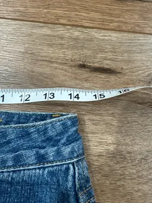 MUDD Vintage 2000s Y2k Faded Low-rise 100% Cotton Denim Mini Skirt | Size 28” thumbnail 4