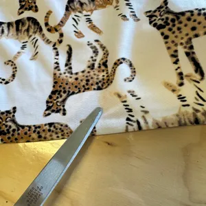 Aerie Animal Print Wide Strap Scoop Bikini Top Leopard Tiger Large 8836782302 thumbnail 8