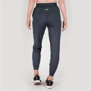 MTN OPS Womens Navy Blue Active Jogger Pants Elastic Waist Hiking Gym Size Large thumbnail 2
