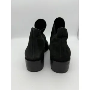 Eileen Fisher Vero Cuoio Suede Booties 6 Concert 1.5" Heel Minimal Work Travel thumbnail 4
