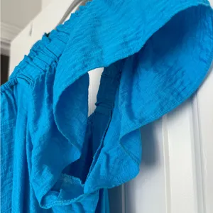 Lilly Pulitzer Vibrant Blue Blouse thumbnail 3