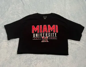 Miami University Champion Cropped Tee thumbnail 1