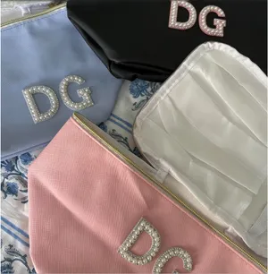 Delta Gamma DG Makeup/ Travel Bag Custom Made thumbnail 2