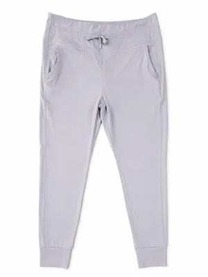 NWT Halara High Rise Drawstring Jogger Pants Gray XL thumbnail 4