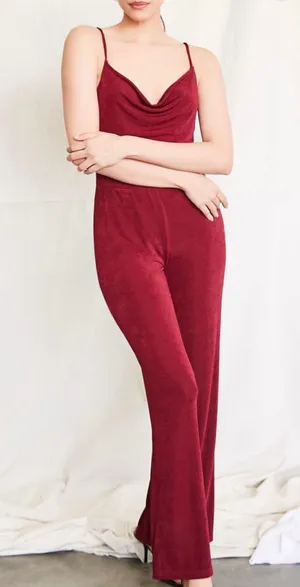 Forever 21 Cowl Neck Cami Jumpsuit thumbnail 4