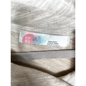 Free people‎ beach cowl neck top women’s size medium thumbnail 4