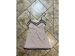 Vintage Y2K Victoria’s Secret Floral Lace Slip Nightgown Large Babydoll thumbnail 2