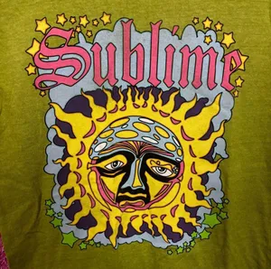 Sublime 40oz to Freedom Celestial Poster Ska Rock Tee M thumbnail 2