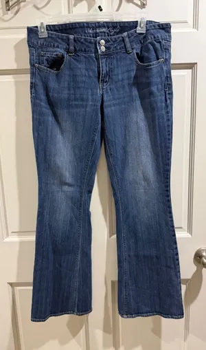 American Eagle Artist Women's Blue Denim Bootcut Jeans Size XL thumbnail 1