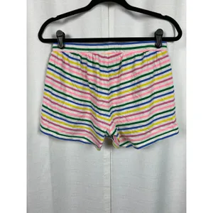 J.Crew Rainbow Stripe Cotton Pajama Short Set Sz.XS thumbnail 10