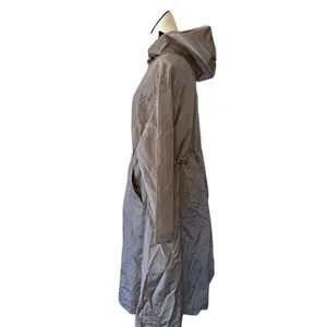 NWT Guess Kelsi Hooded Midi-Length Parka Color: SUMMER CLAY thumbnail 7