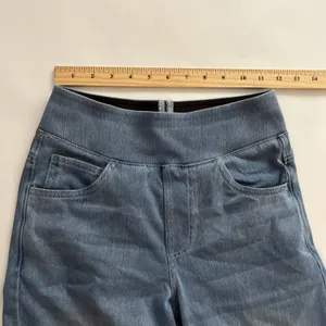 Halara Flex High Waisted Pockets Baggy Wide Leg Washed Casual Jeans XS Reg thumbnail 6